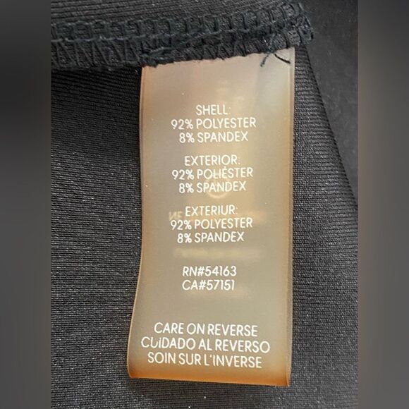 Calvin Klein Rhinestone Beaded Collar Black Halter Dress Size 4 - Picture 9 of 10